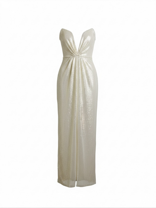 Preloved Nadine Merabi Dress, Size 8 White