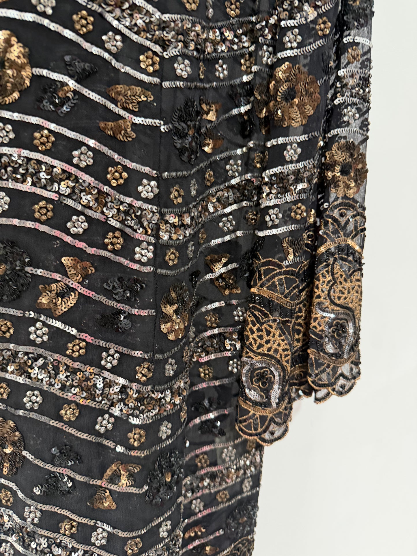 Pre-owned, Sparkly Tomasz Starzewski  Evening Dress, Size 10
