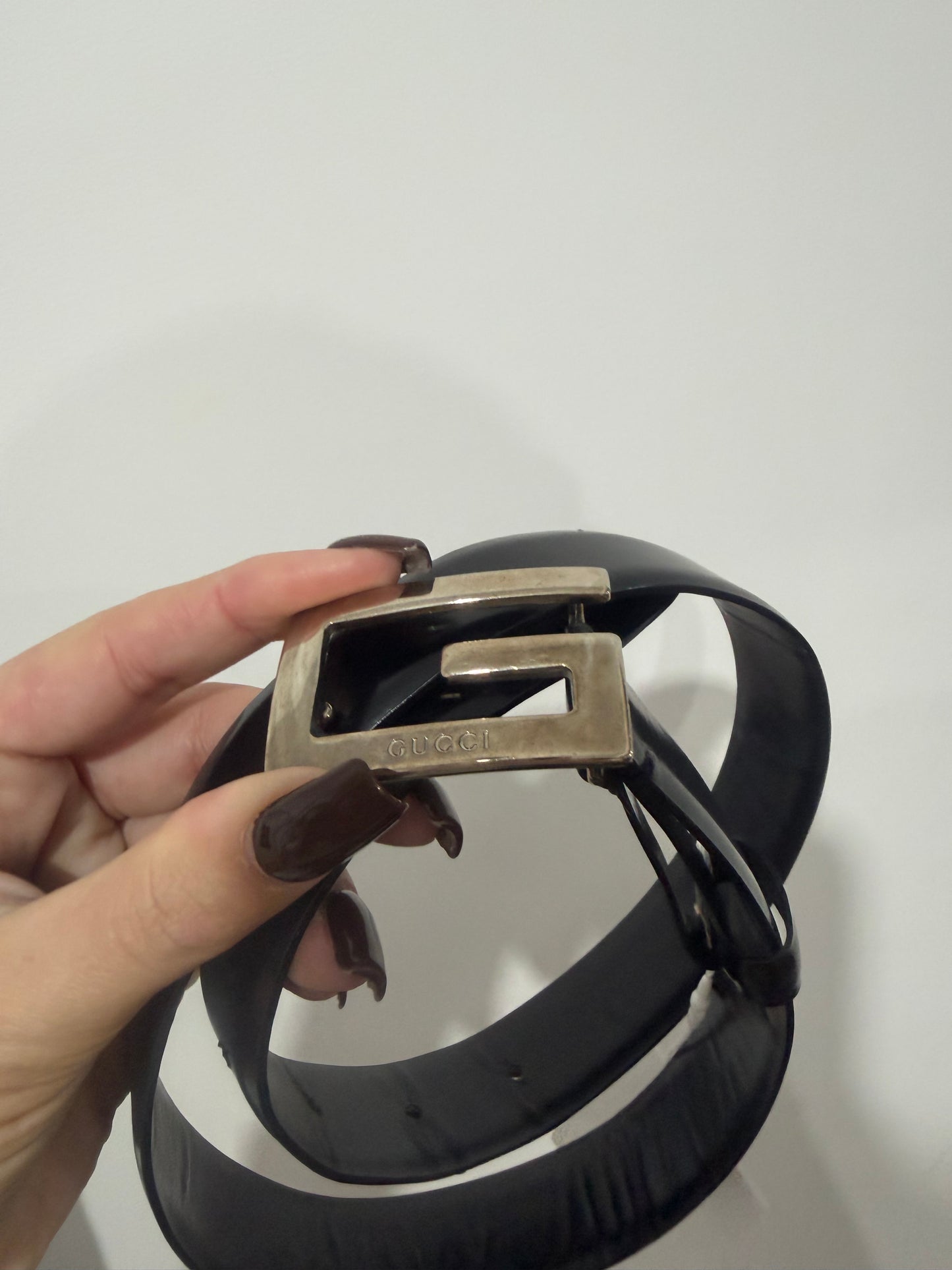 Black Gucci Belt Size 75/30