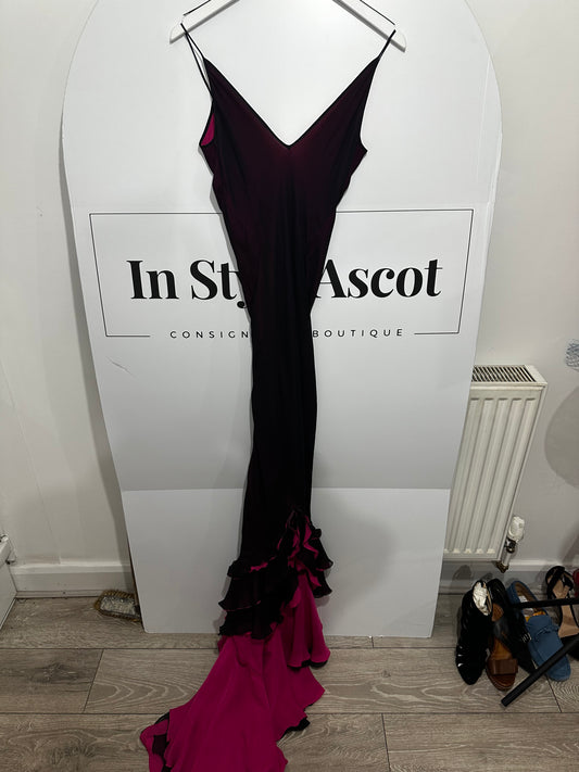 Pink & Black Maria Grachvogel Dress, Size 12