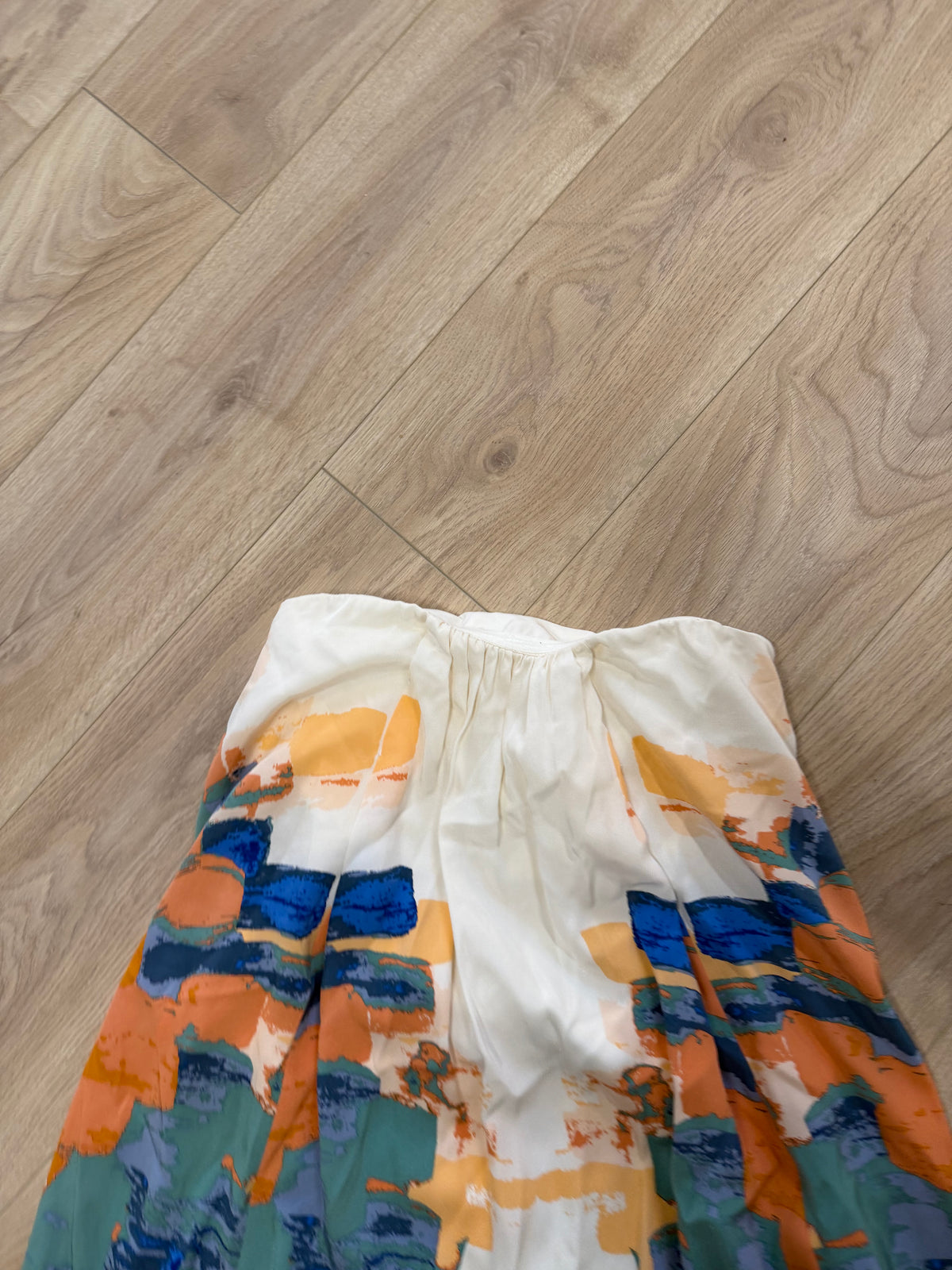Preloved Tibi Dress, Size 10 White floral
