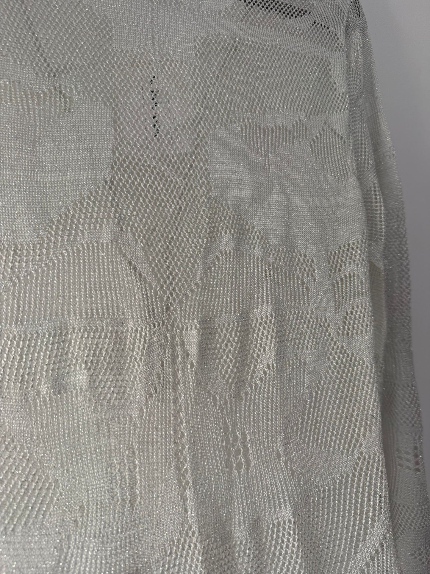 Pre-loved Silver Melissa Obabash Dress, M