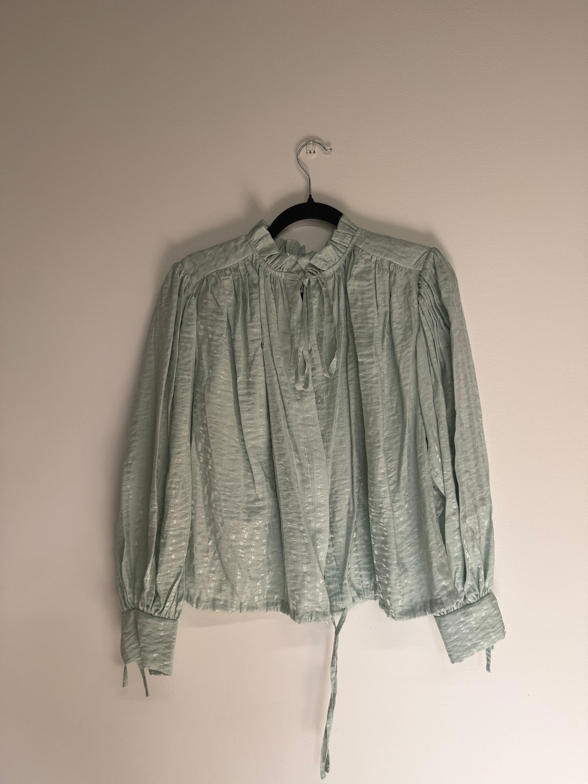 Preloved And/Or Blouse Size 8 fits oversized Mint, BNWT