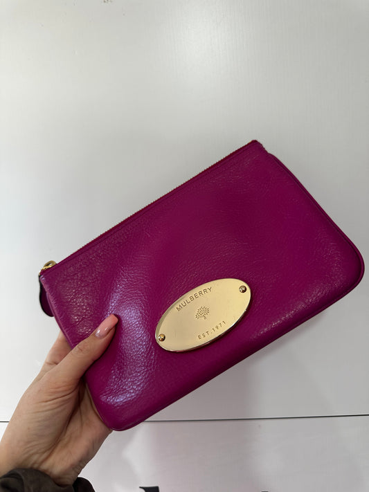 Hot Fuchsia Mulberry Clutch