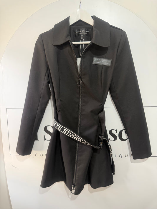 Black Whyte Studio Jacket, Size 8