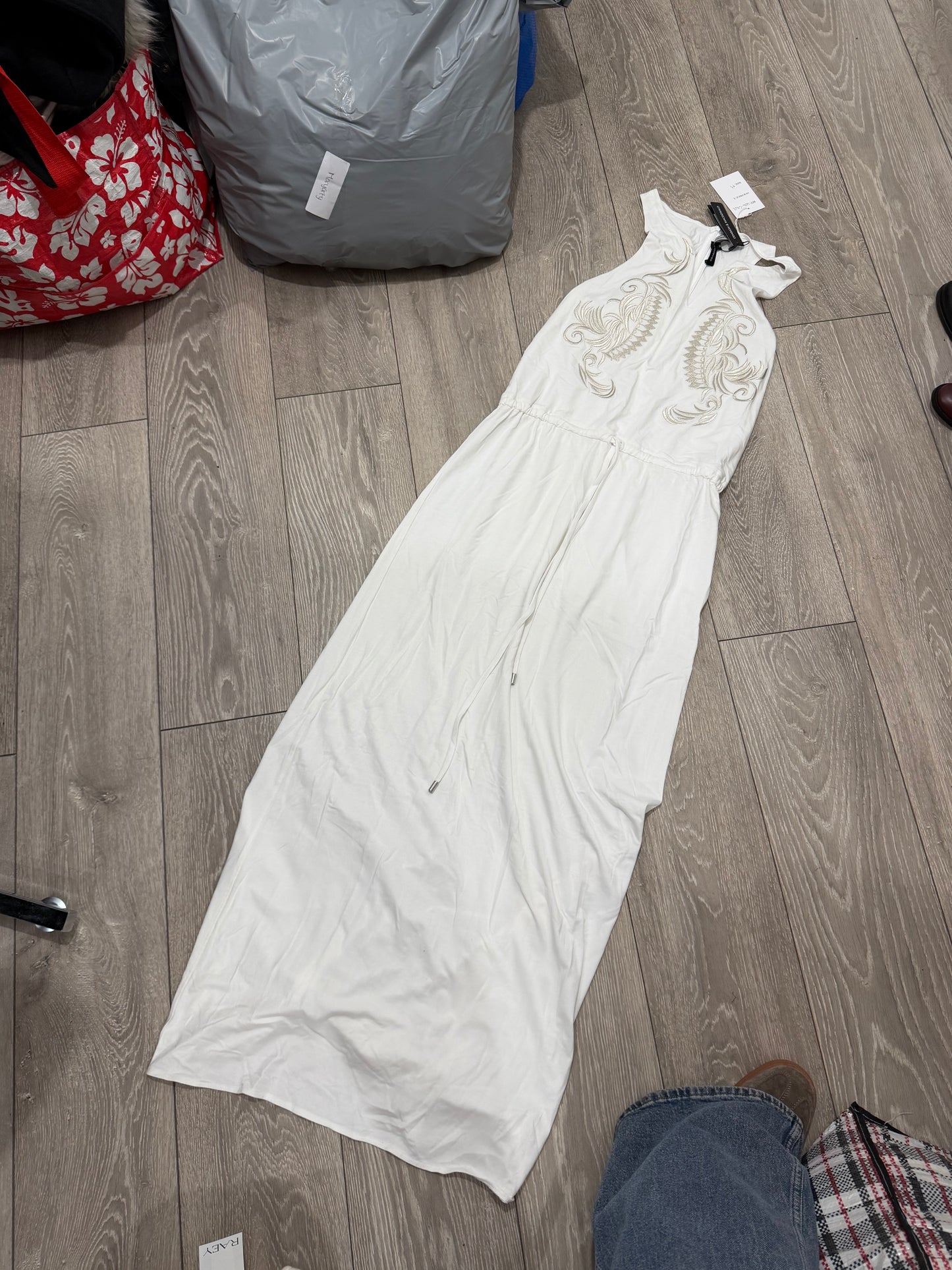 White Odabash & Macdonald Dress, M