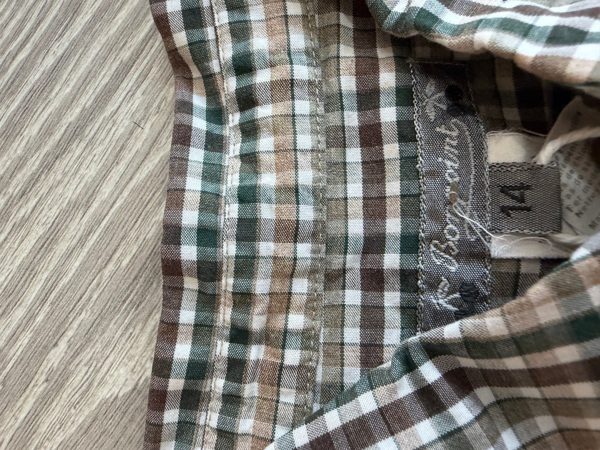 Preloved bundle of 2 Bonpoint Kids shirts, Age 14