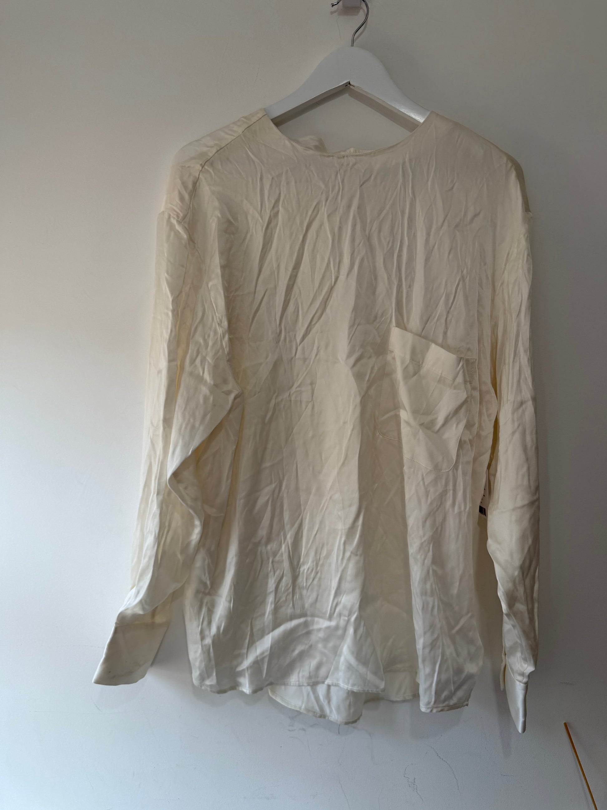Preloved Cream Equipment Top, Size large