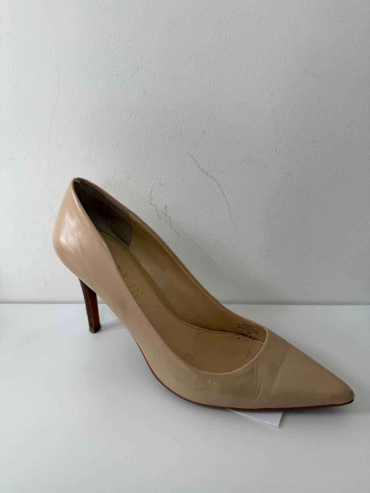 Preloved, Beige Ralph Lauren Heels, Size 38 - UK 5