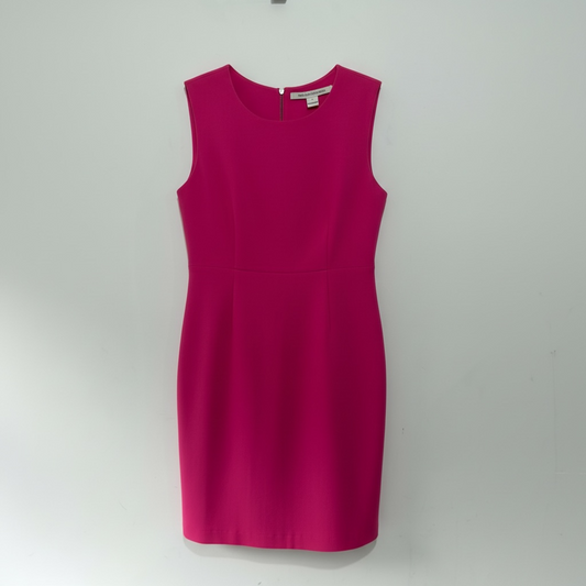 Pre-owned, Pink DVF Dress, Size UK 6