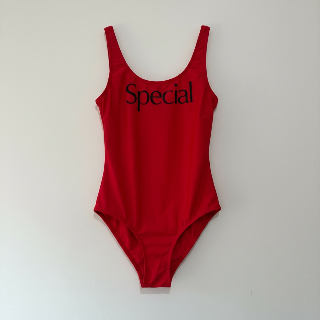 Preloved red Christopher Kane Swimsuit, Size small