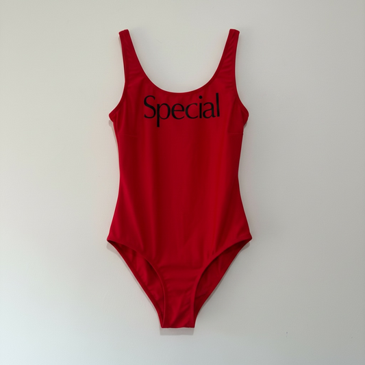 Preloved red Christopher Kane Swimsuit, Size small