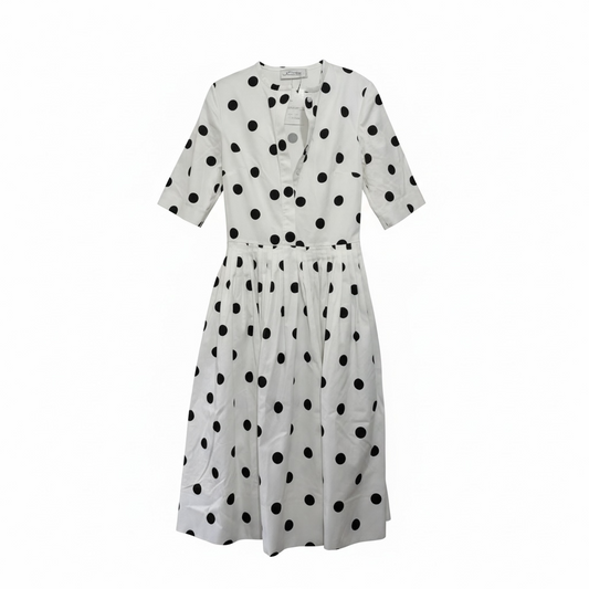 Polka Dot Oscar De La Renta Dress, 8