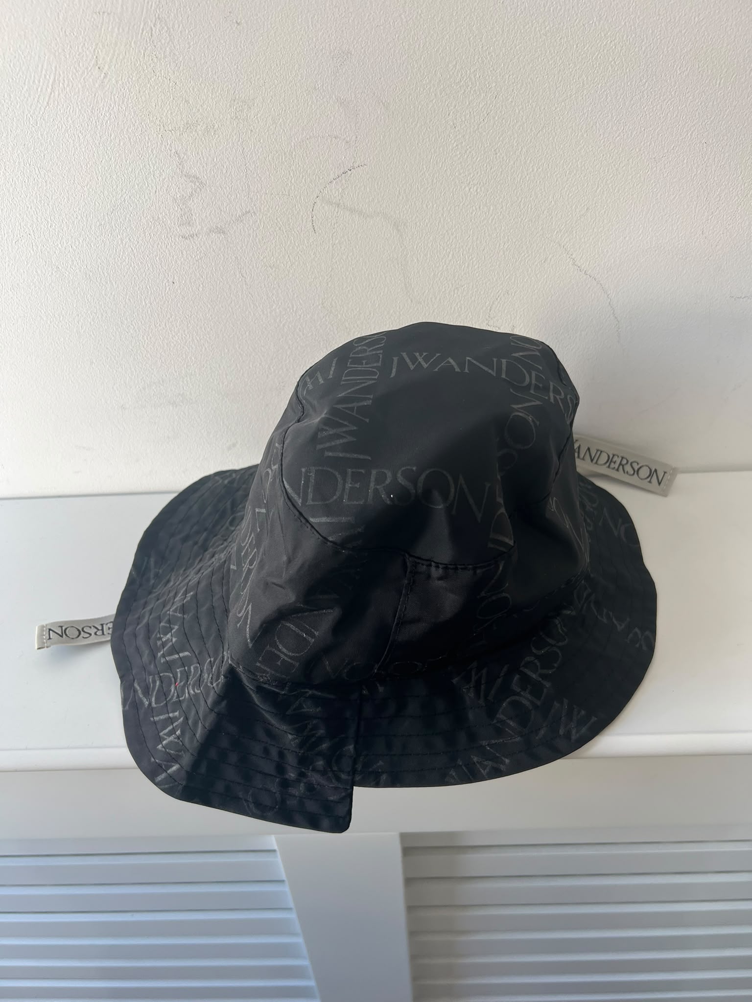 Preloved Black JW Anderson Hat, Size 56