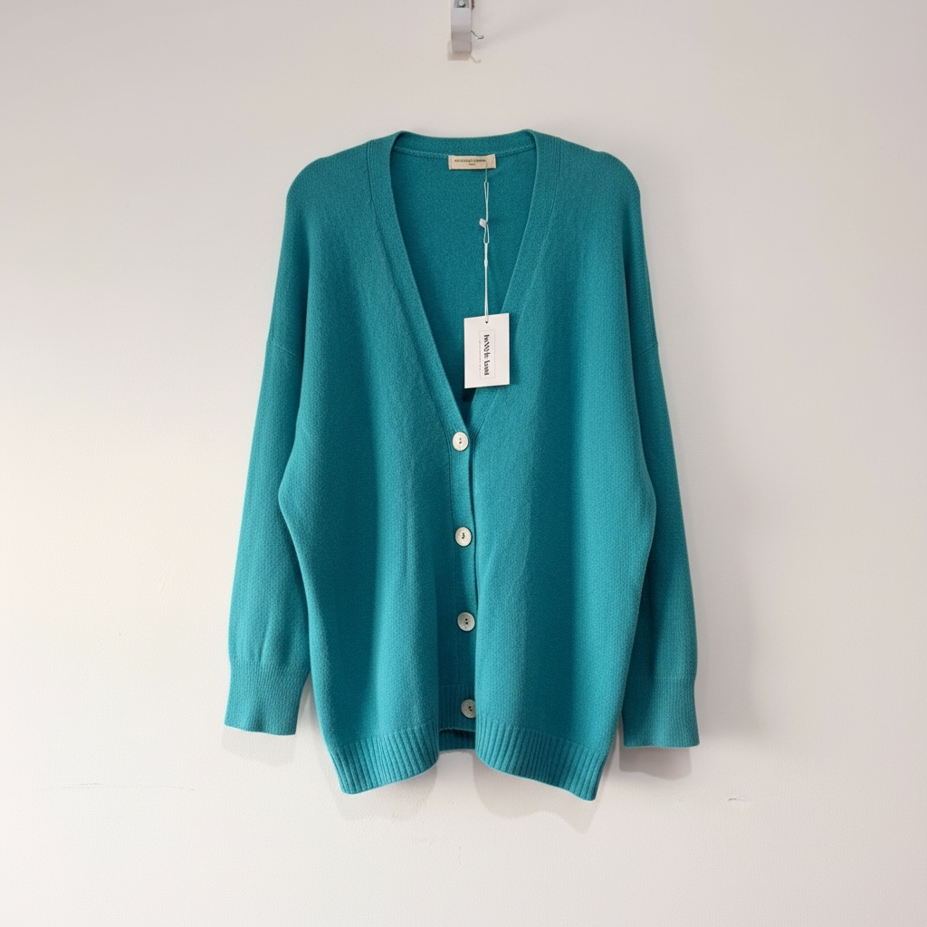 Preloved Blue Alexandre Laurent Cardigan, Size L
