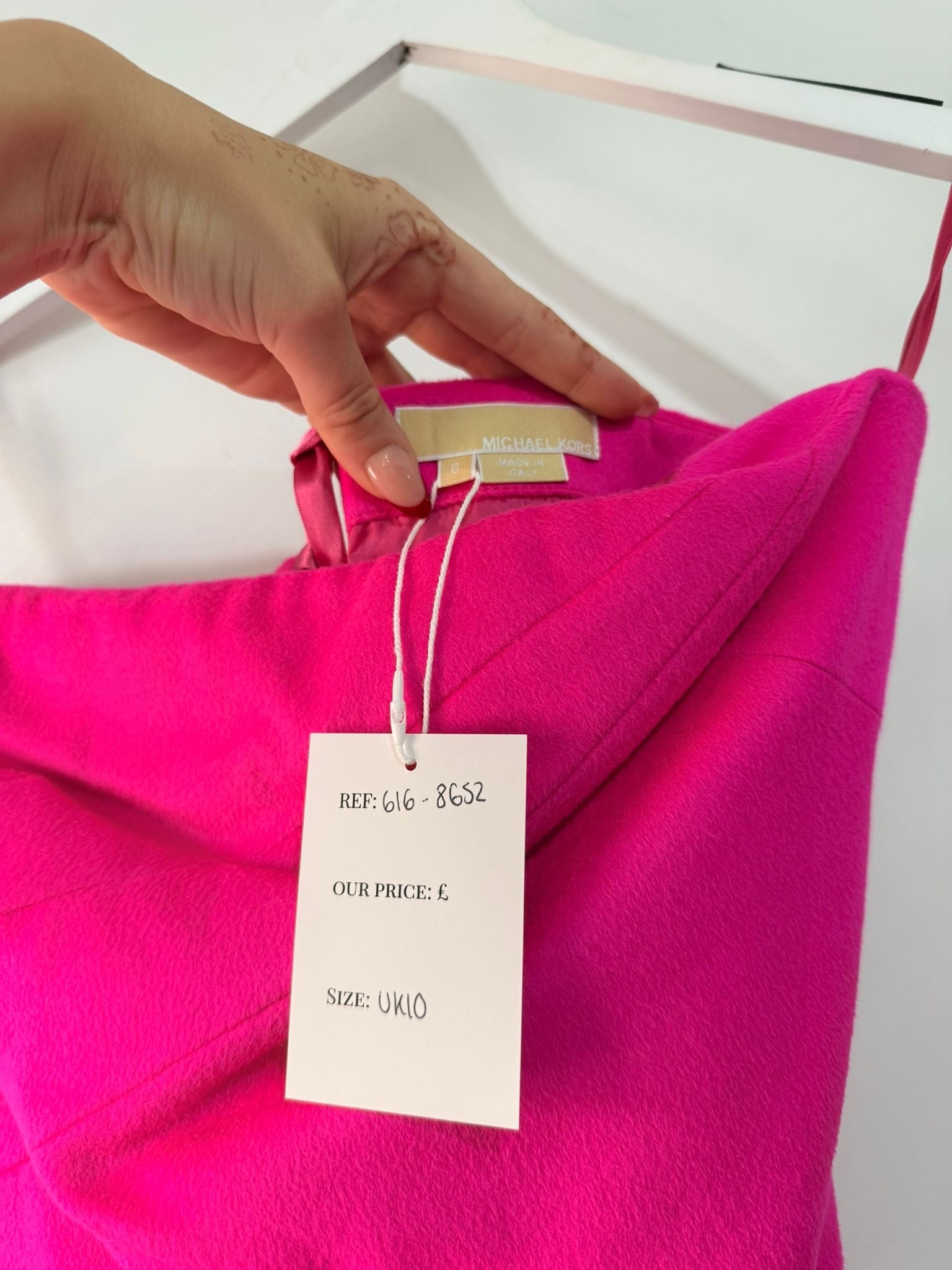 Preloved, Pink Micheal Kors Dress, UK 10