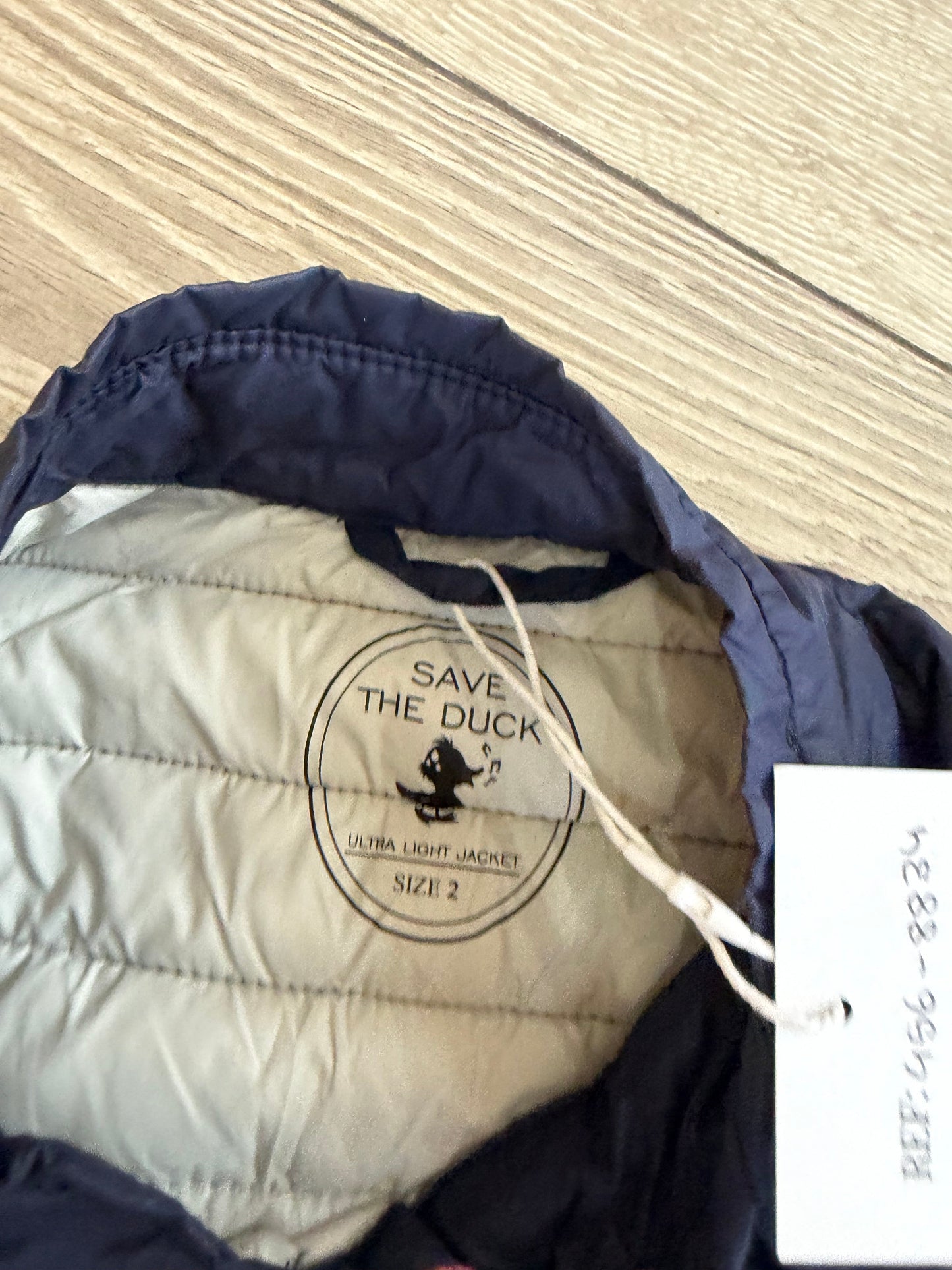 Preloved Navy Blue Save The Duck Gilet, Age 12