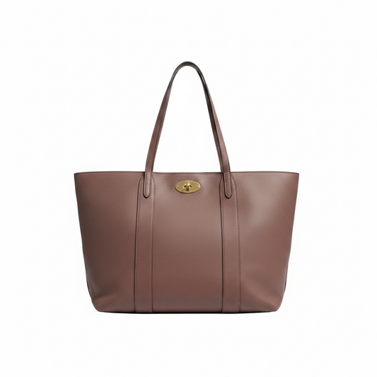 Preloved Dusky Pink Mulberry Tote Bag