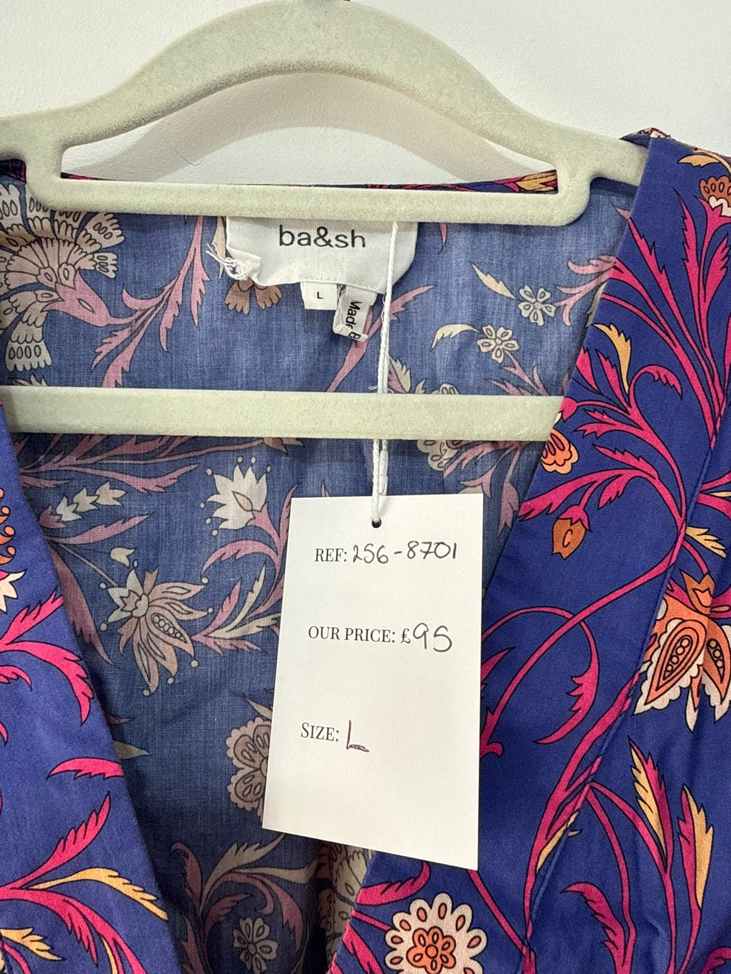 Preloved Purple Ba&sh Dress, Size L