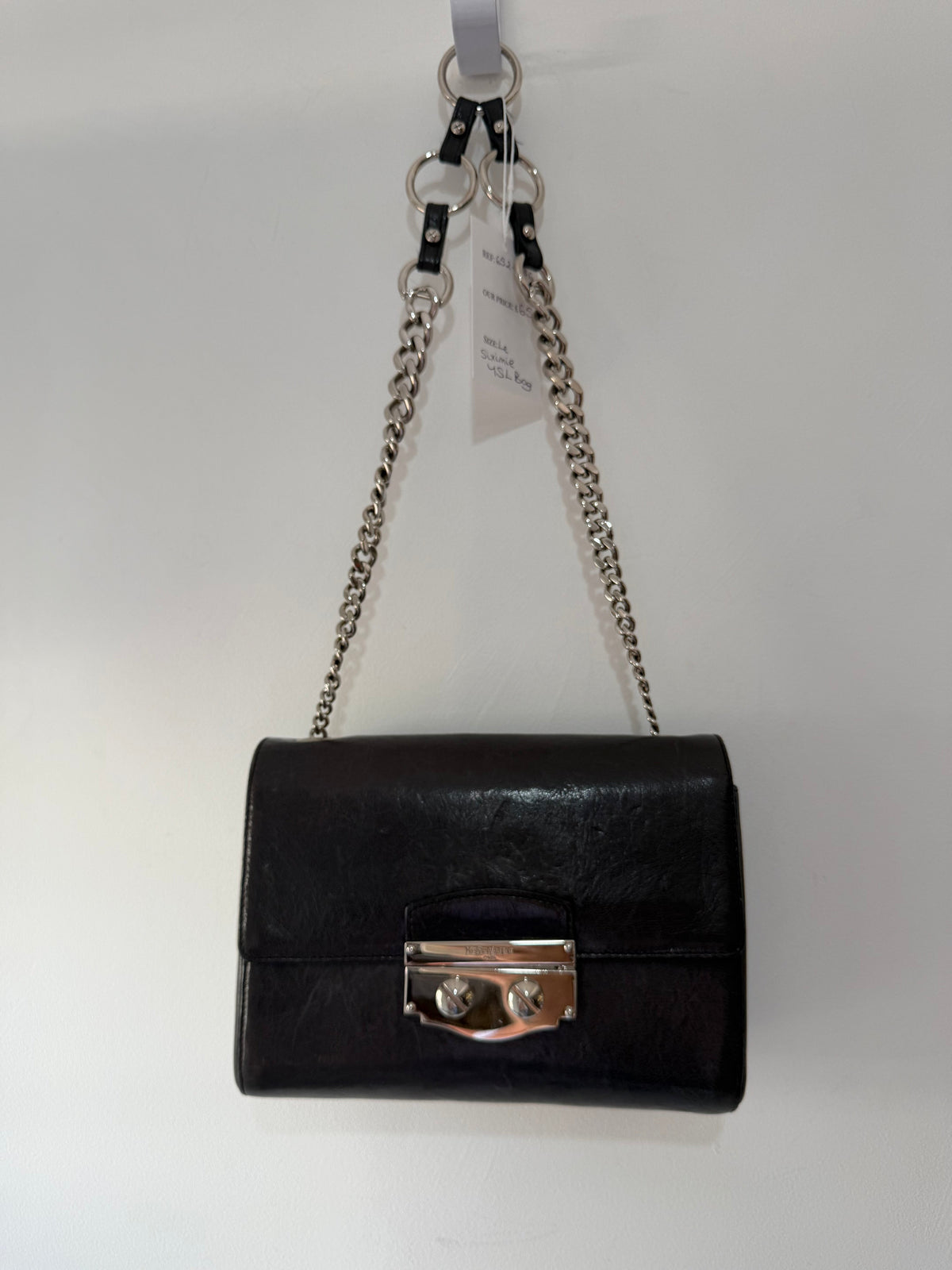 Preloved Black YSL Yves Saint Laurent Bag, Le Sixieme