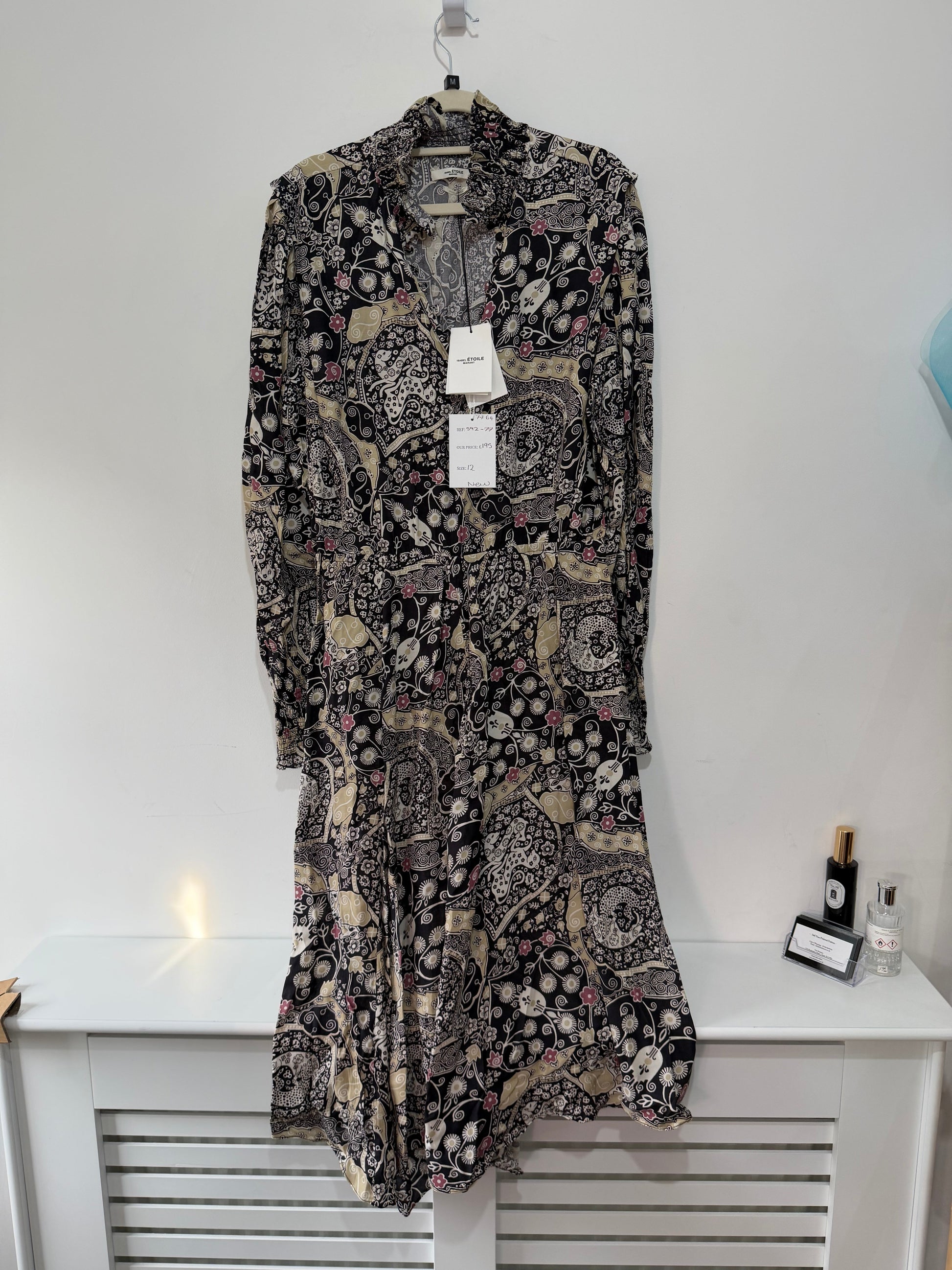Preloved, NEW, Floral Isabel Marant Étoile Dress, Size 12