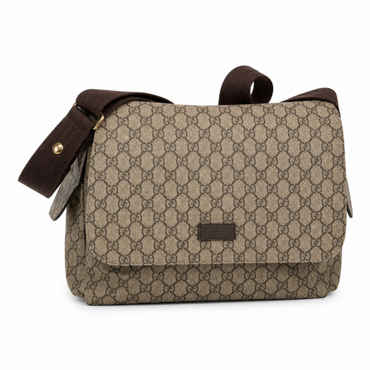 Pre-owned Gucci GG Supreme Canvas Gucci Large Changing Bag, Large
