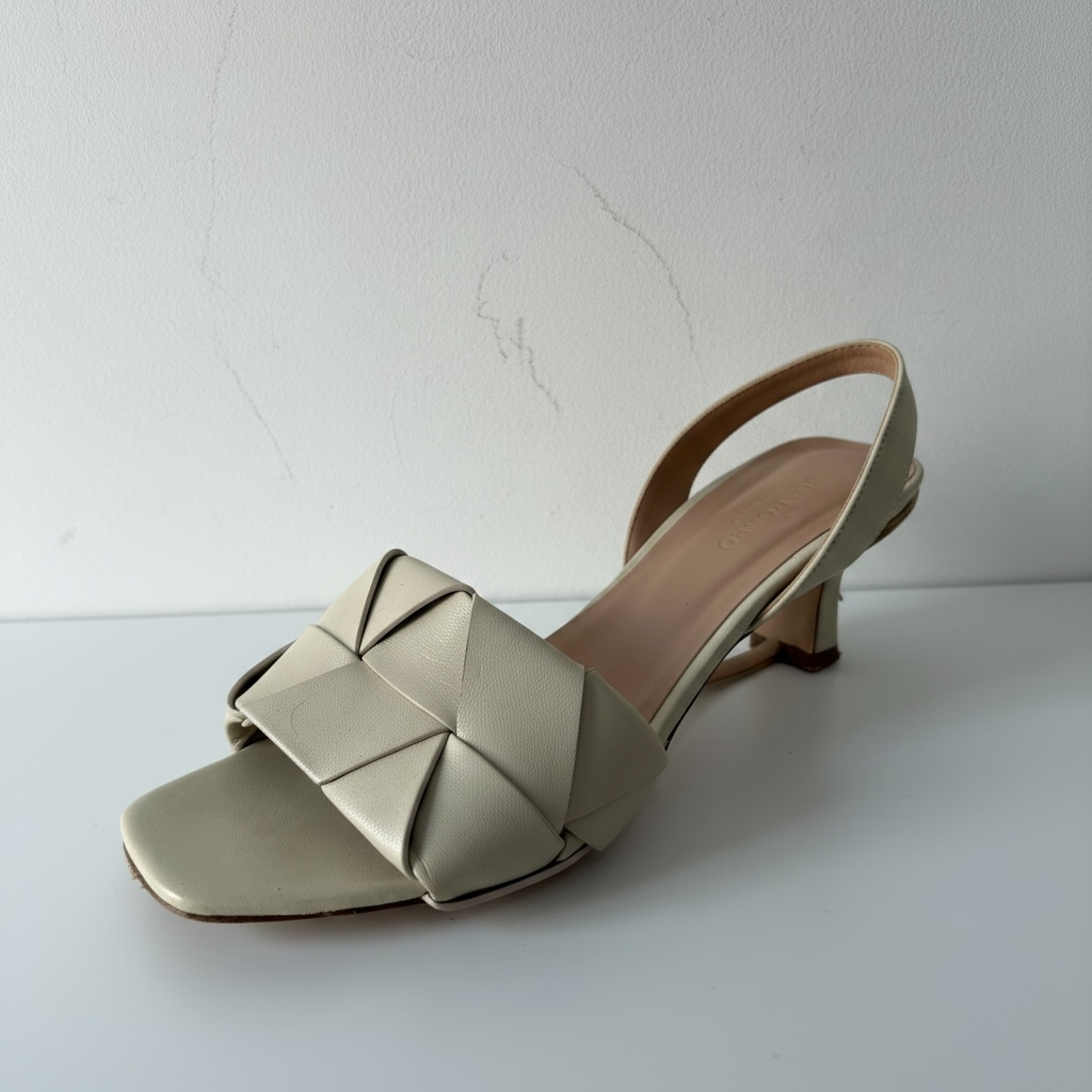 Preloved, Cream Scarosso Heels, Size 7 - 40