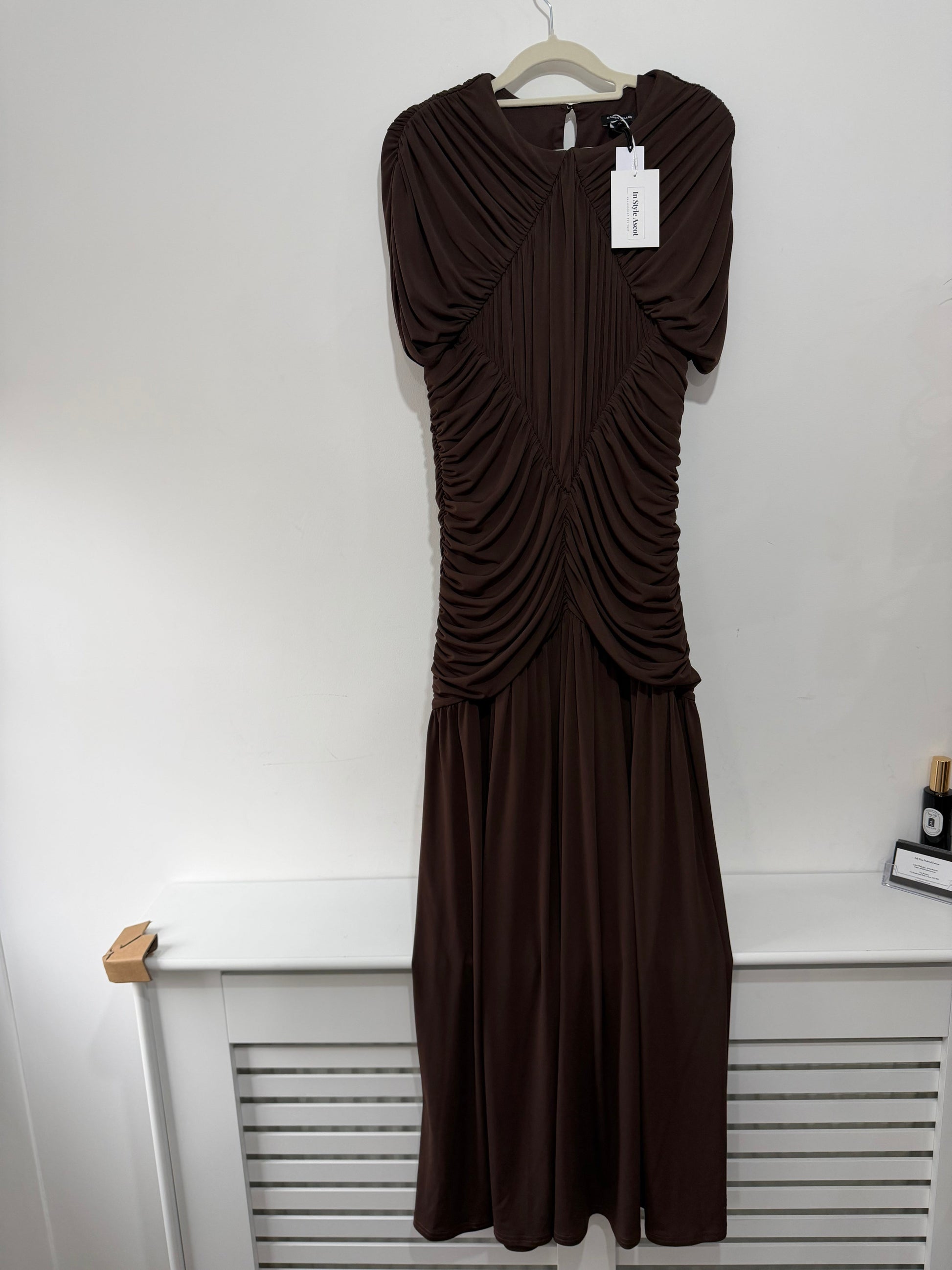 Preloved Brown BNWT Karen Millen Dress, M