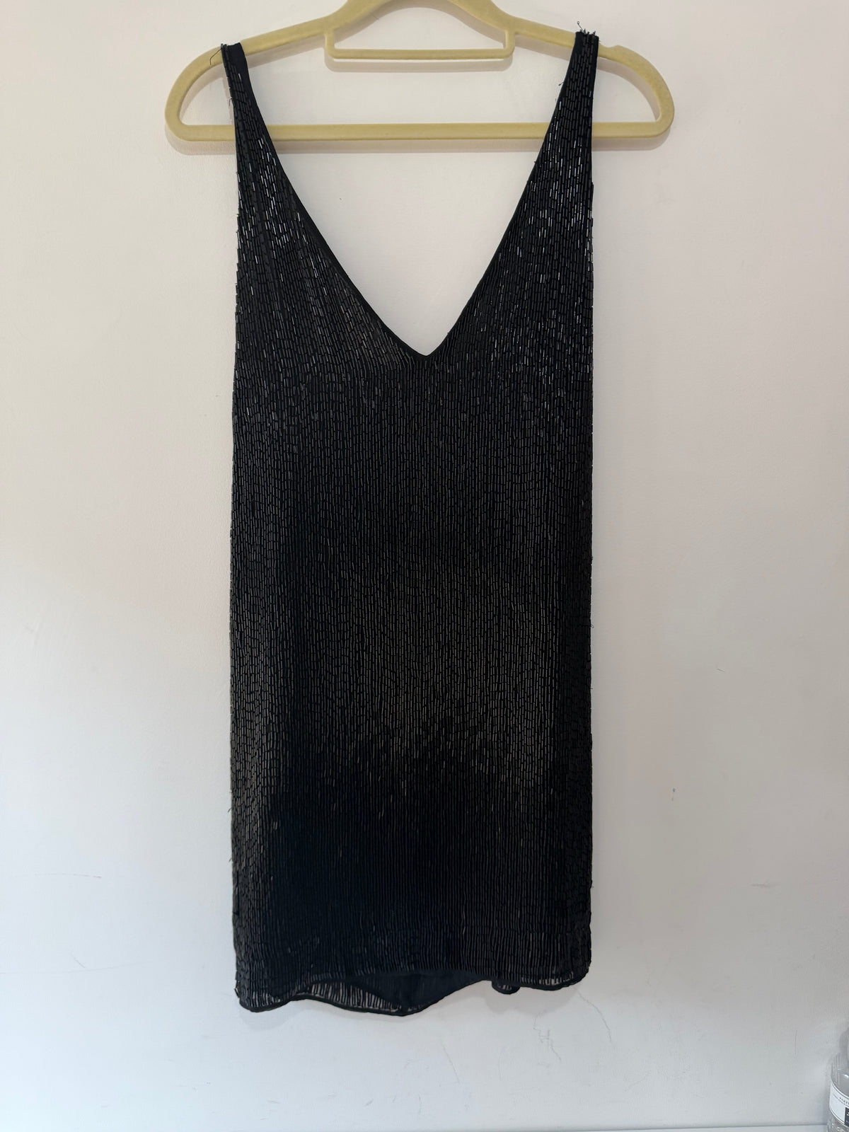 Preloved NEW Black Zara X Kate Moss Collab Sparkle Dress, Size S