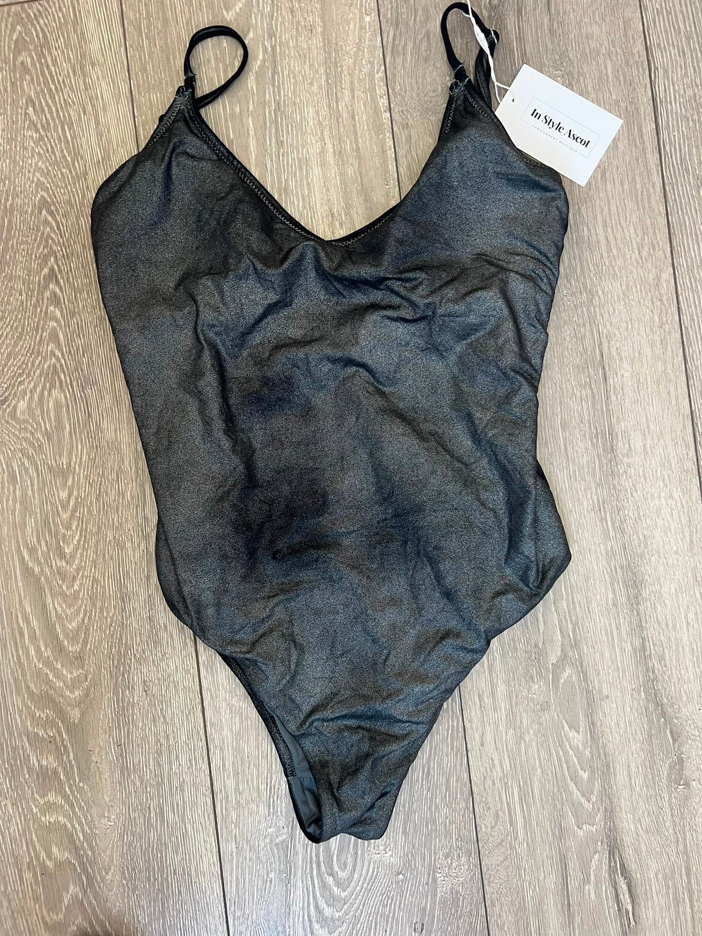 Preloved Grey Melissa Obabash Swimsuit, 14
