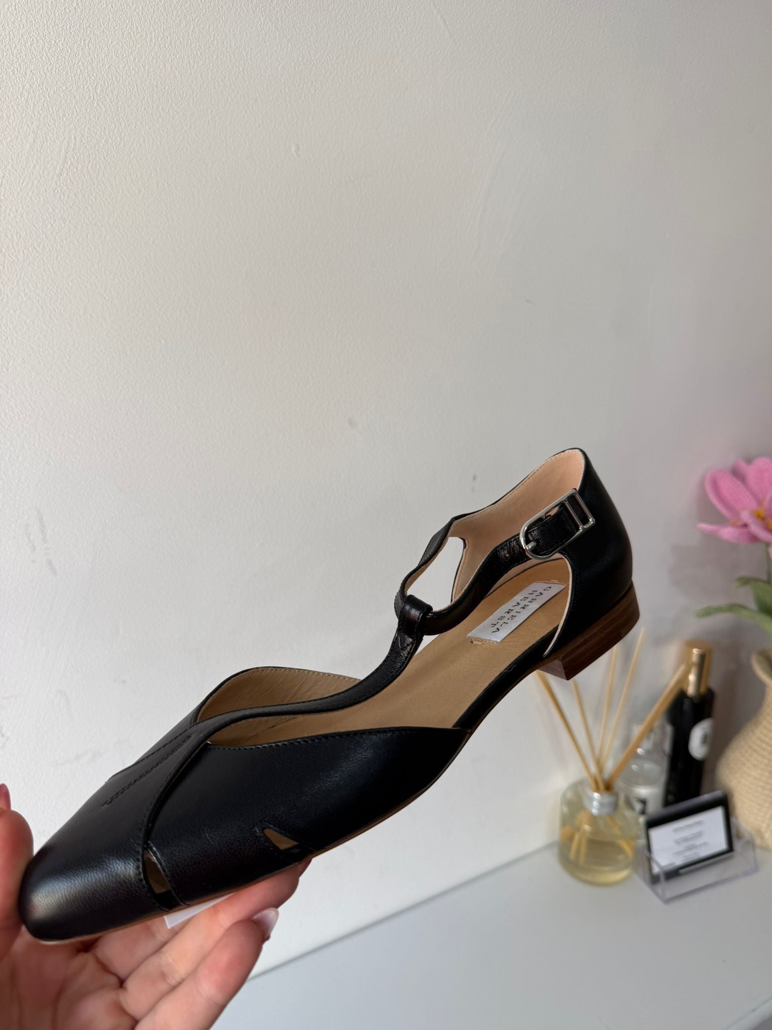 Preloved Black Gabriela Hearst Flats, 5