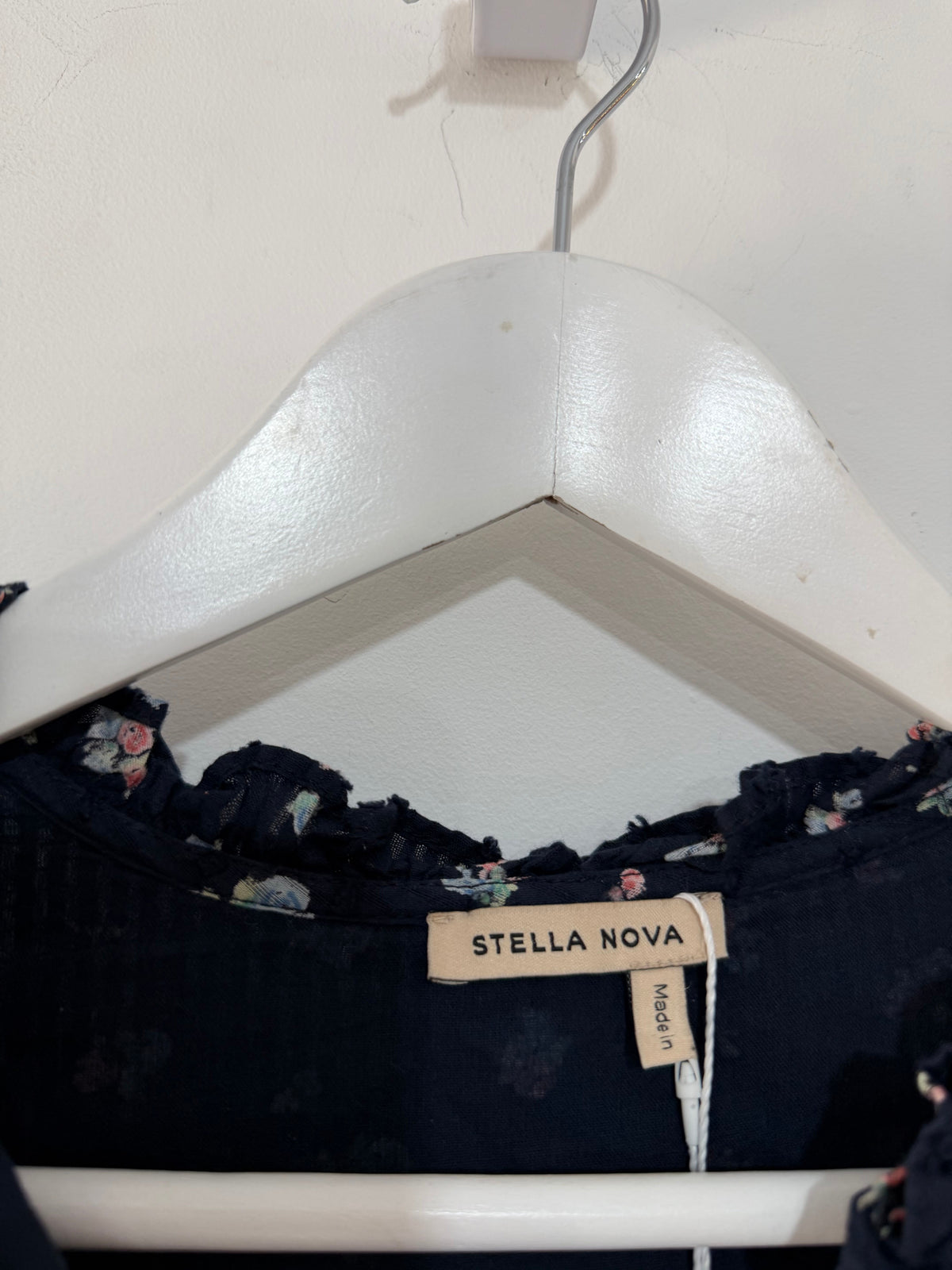 Preloved, Navy Stella Nova Dress, Small