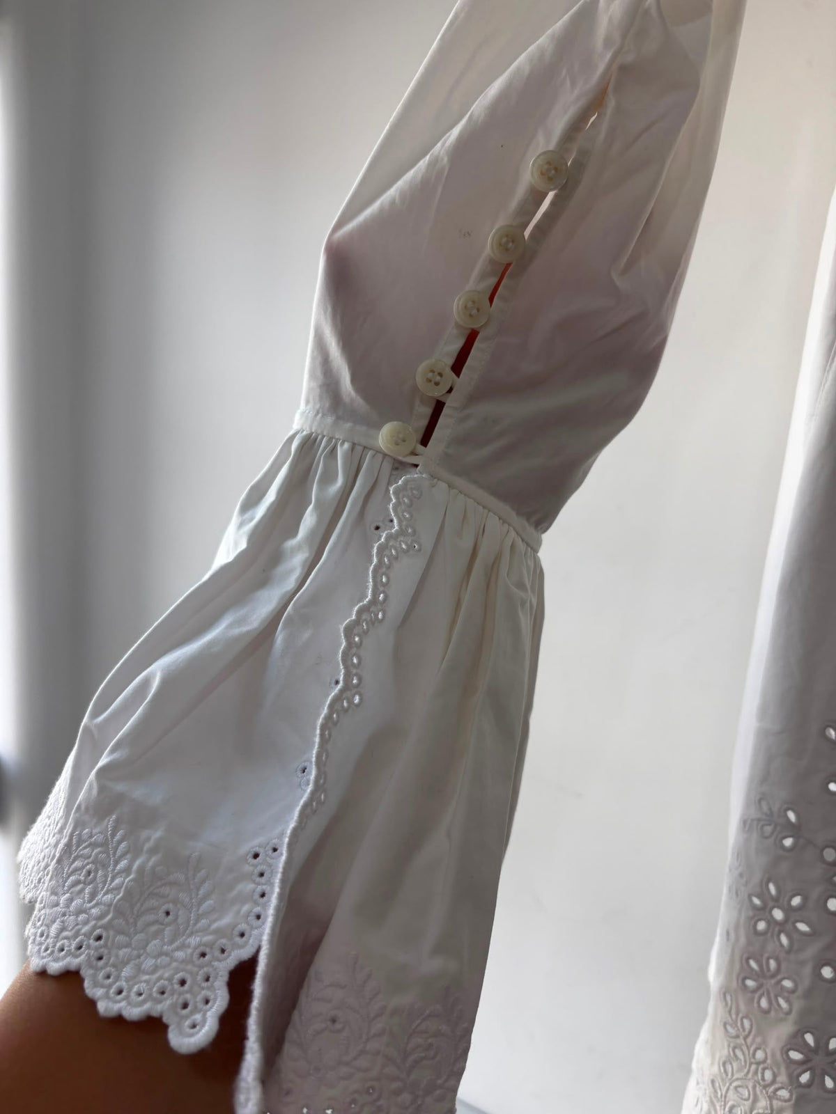 Preloved White Rabanne x h&m  Blouse, XS, BNWT