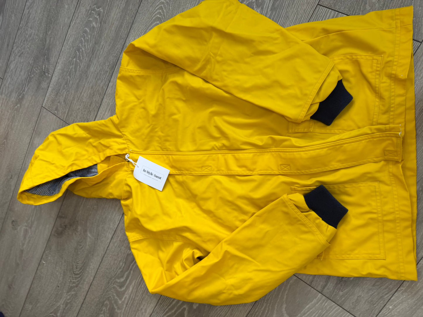 Preloved Yellow Petit bateau Kids Coat, Age 12