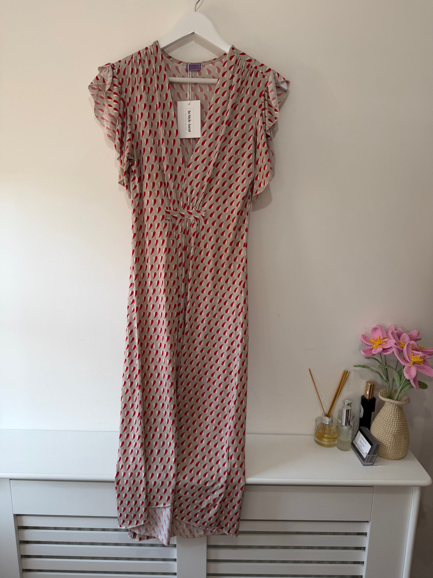 Preloved, Grey Ingenue  Dress, UK 8