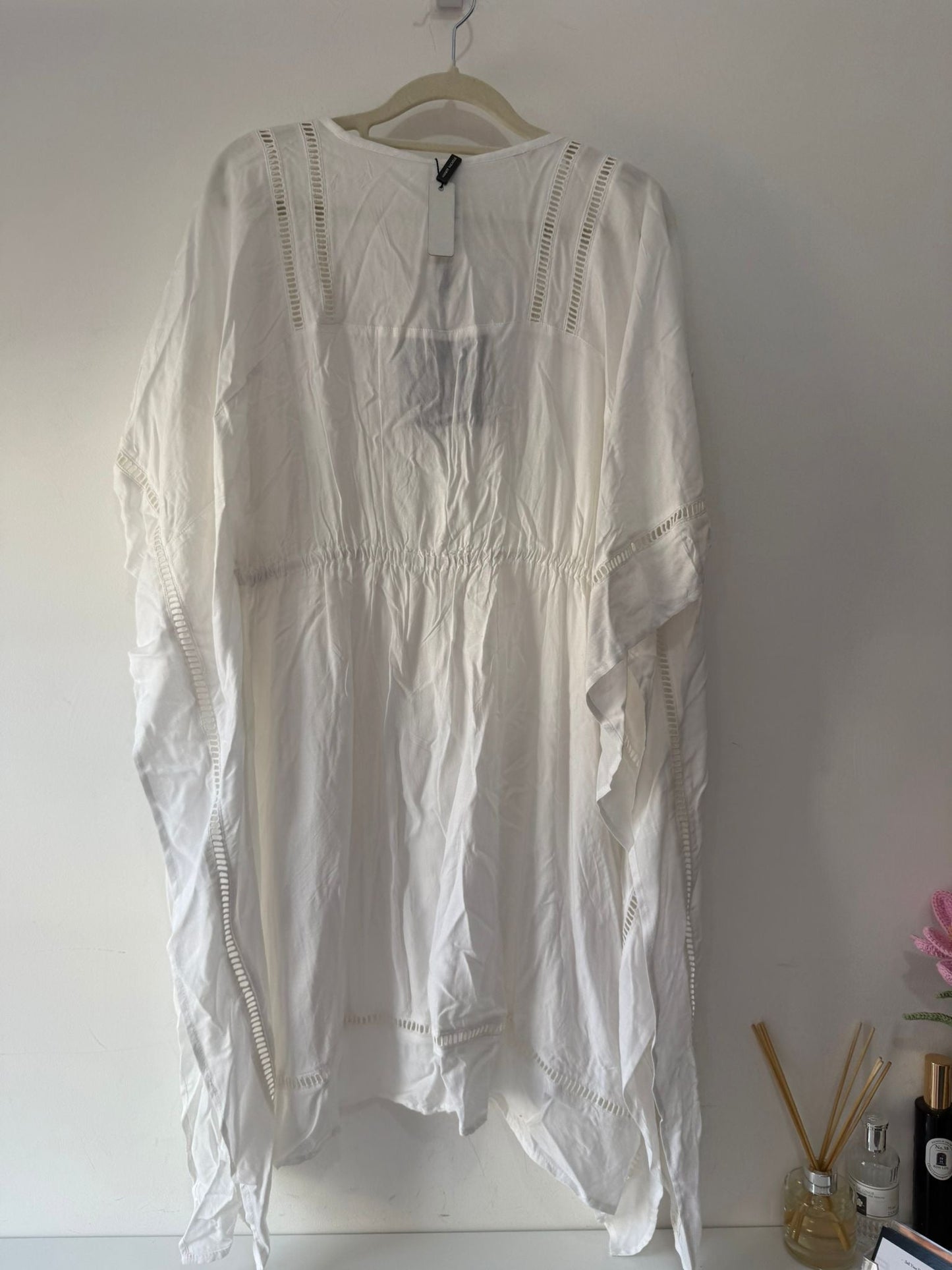 Preloved White JETS Jessika Allen Dress, S-M, BNWT