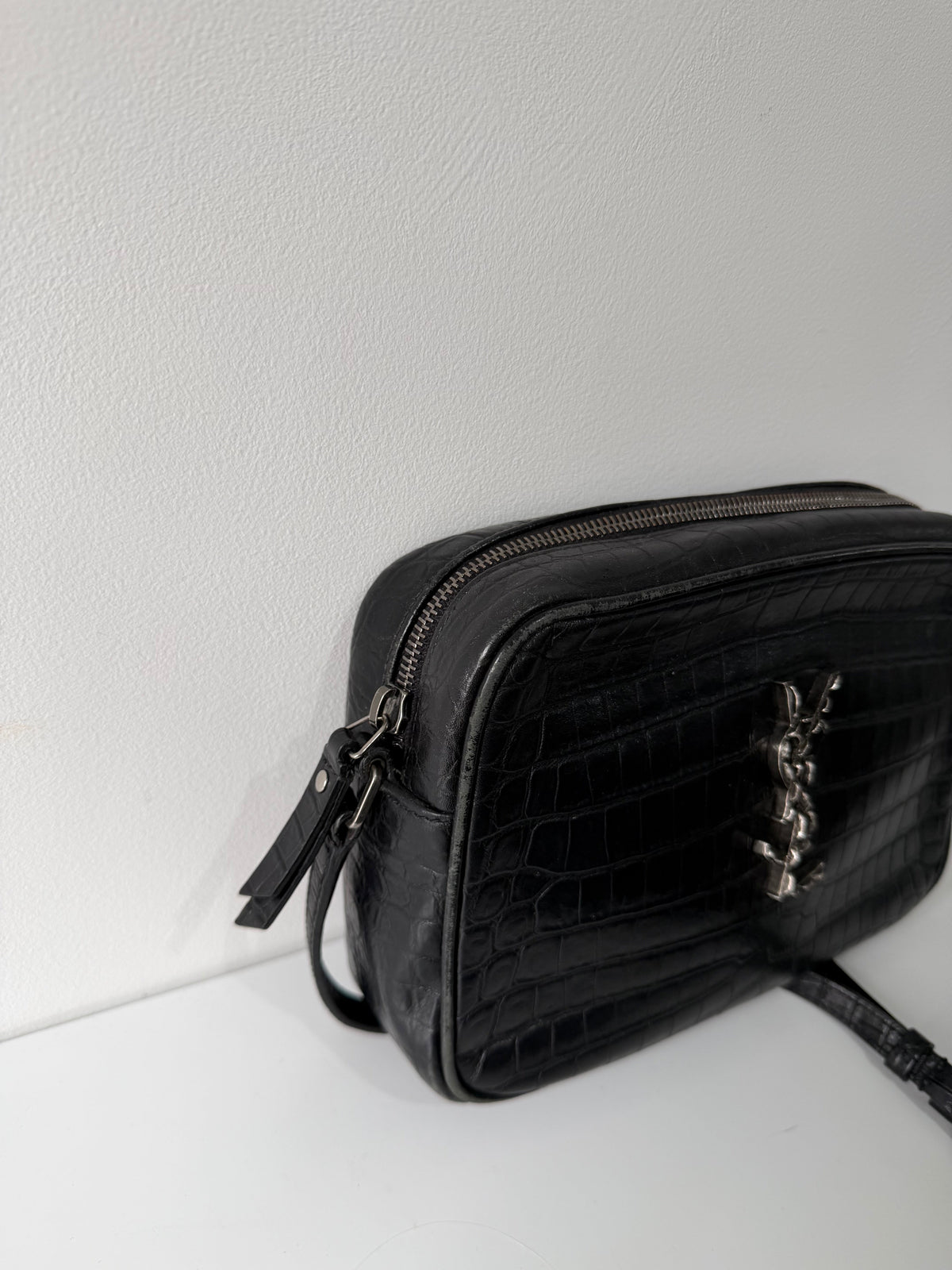 Preloved Black Saint Laurent Bag, Small