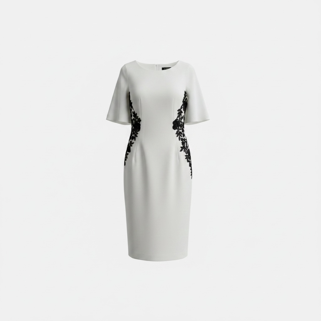 Preloved, White Nataliya Couture Dress, Size 12