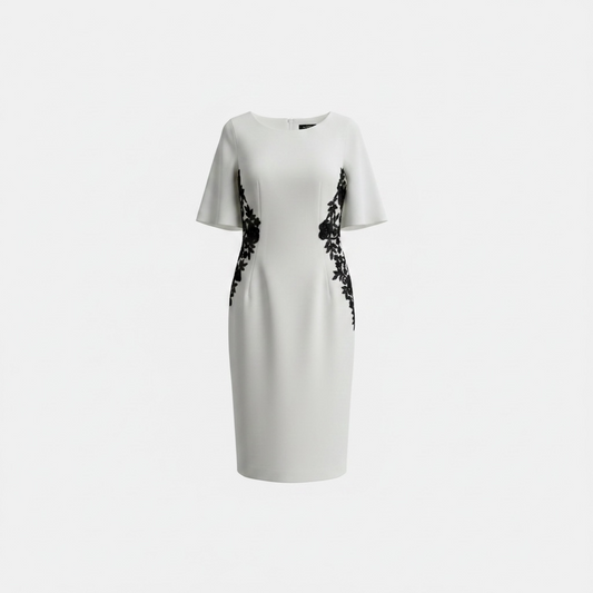 Preloved, White Nataliya Couture Dress, Size 12
