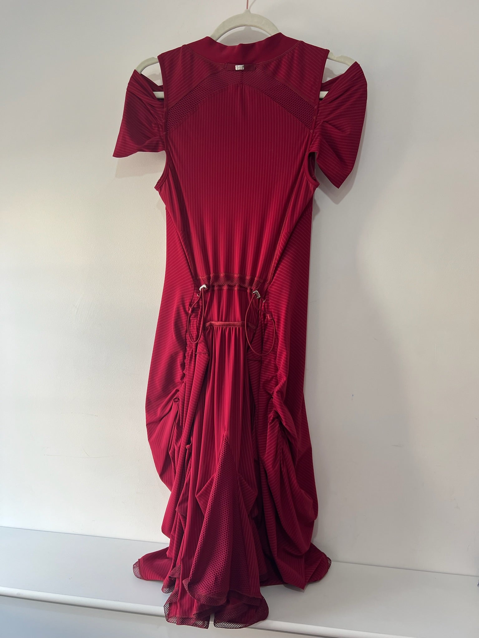 Preloved Burgundy High tech Dress, 8