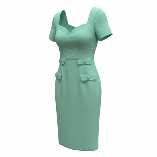Preloved Mint Lk Bennett Dress, Size 10