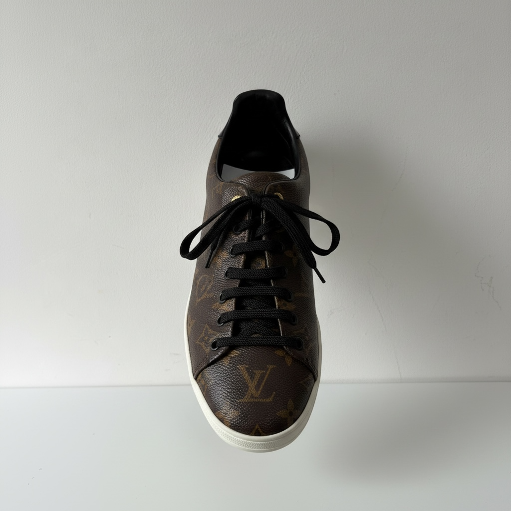 Preloved Monogram Louis Vuitton Trainers, Size 8 (42)