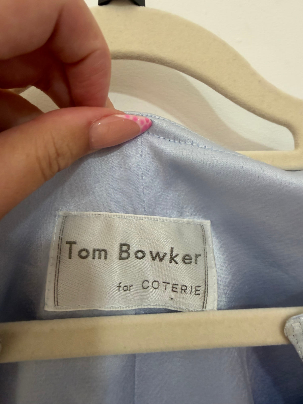Preloved, Blue Tom Bowker  Skirt Set, UK 10