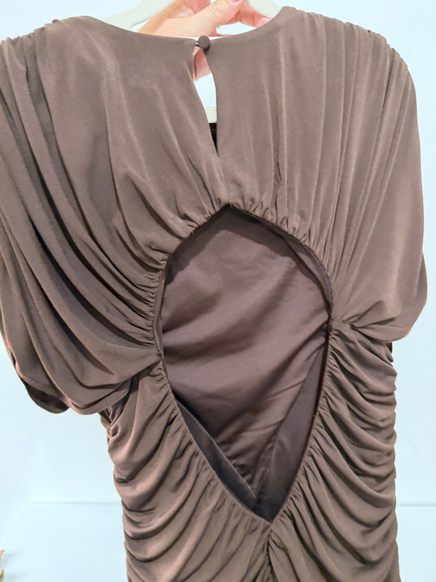 Preloved Brown BNWT Karen Millen Dress, M
