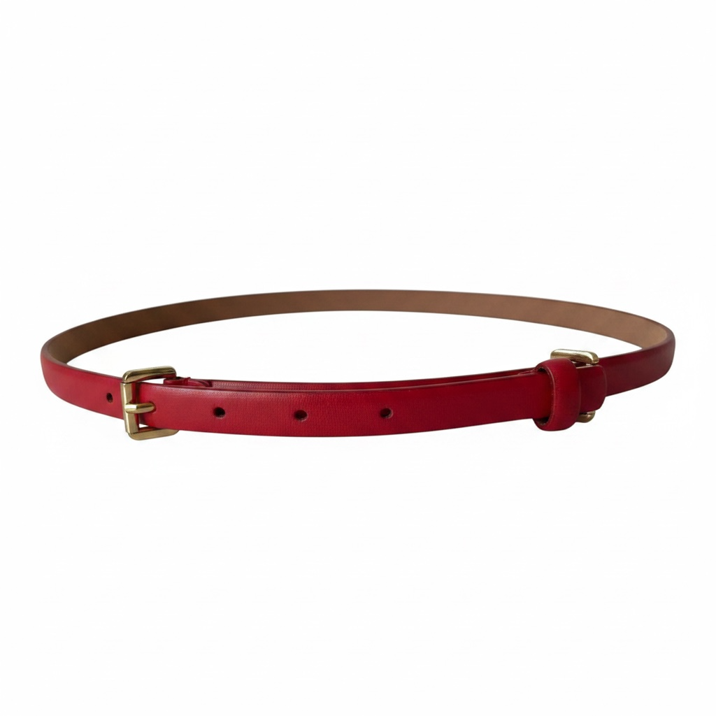 Preloved Red Mulberry Belt, 32, BNWT