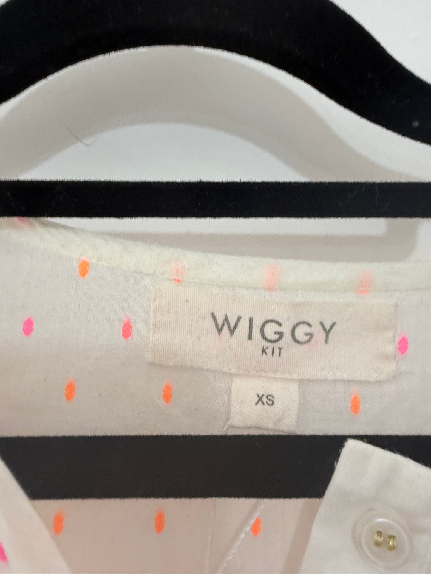 Preloved, White Wiggy Kit Dress, UK 8