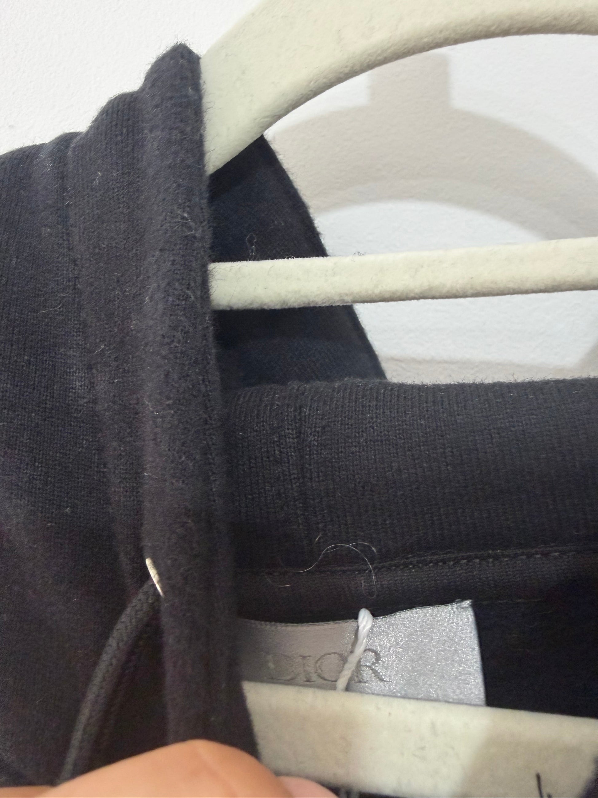 Preloved, Black Dior Hoodie, Size M