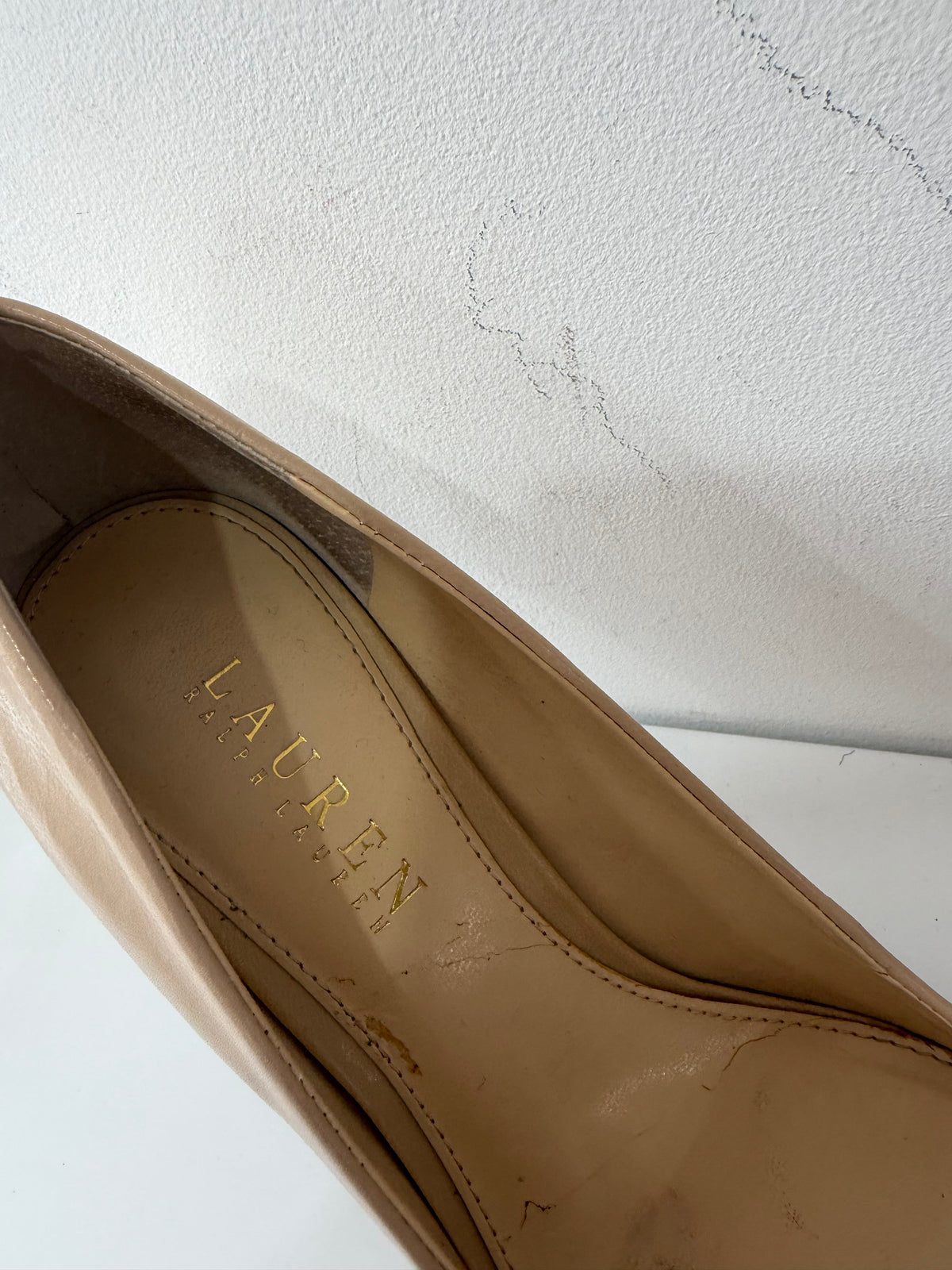 Preloved, Beige Ralph Lauren Heels, Size 38 - UK 5