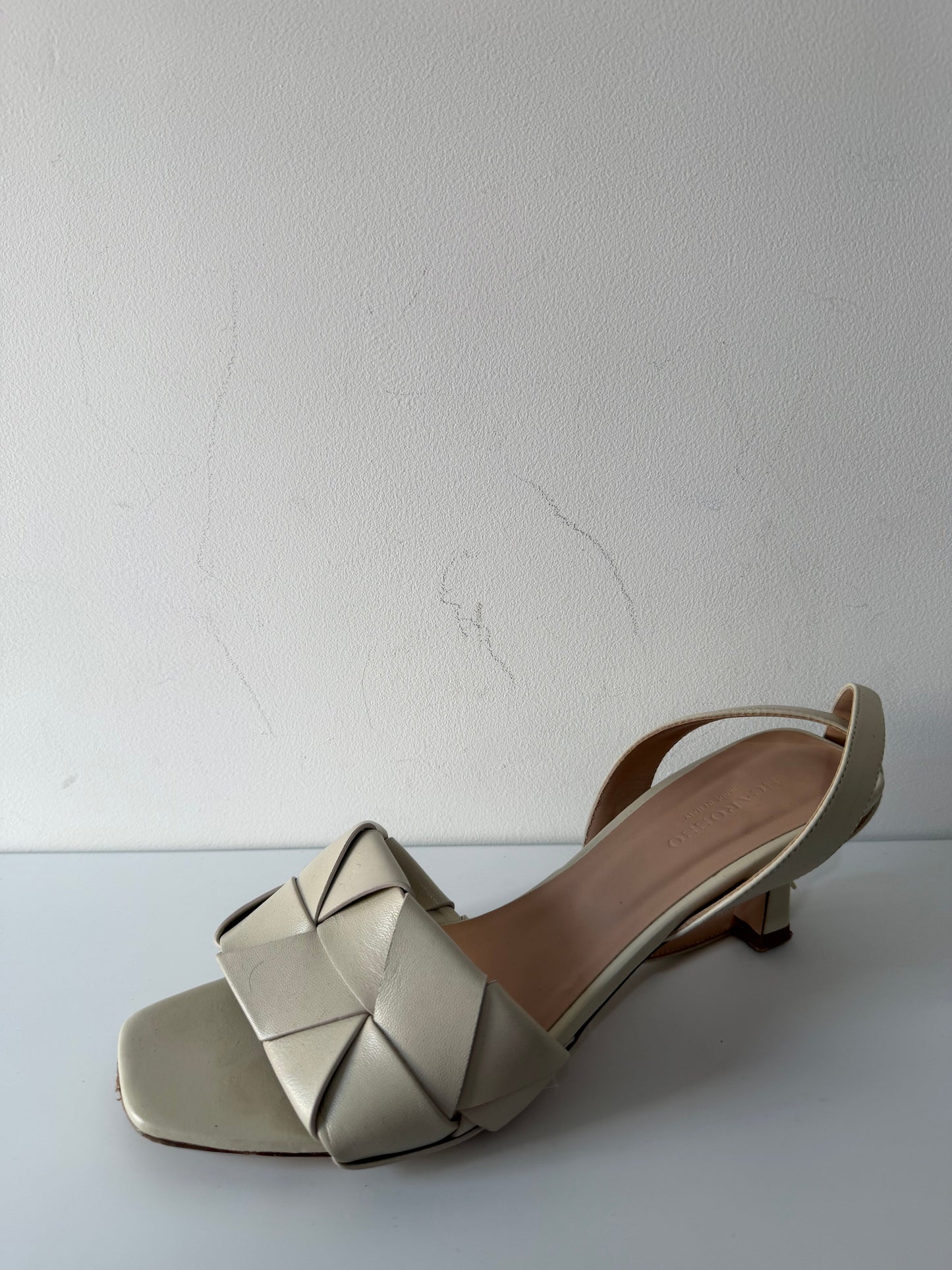 Preloved, Cream Scarosso Heels, Size 7 - 40
