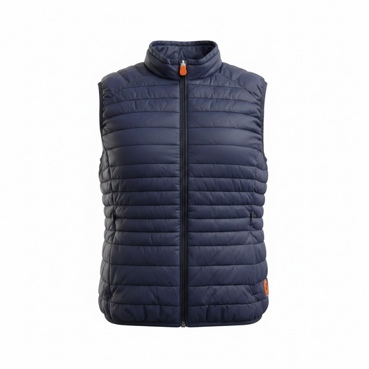 Preloved Navy Blue Save The Duck Gilet, Age 12